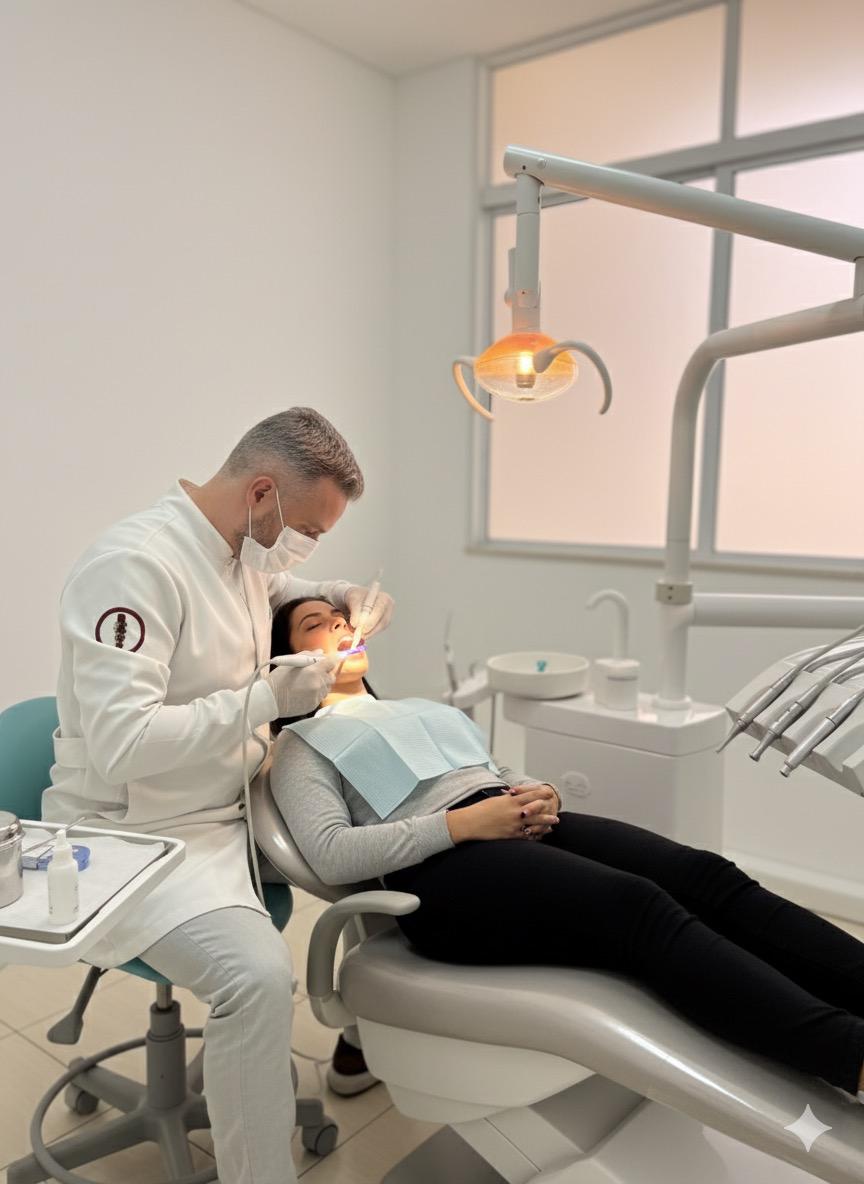 Interior da clínica Uteich Odontologia